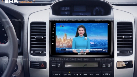 Màn hình DVD Android xe Toyota Prado 2002 - 2009 | Zestech Z800 New